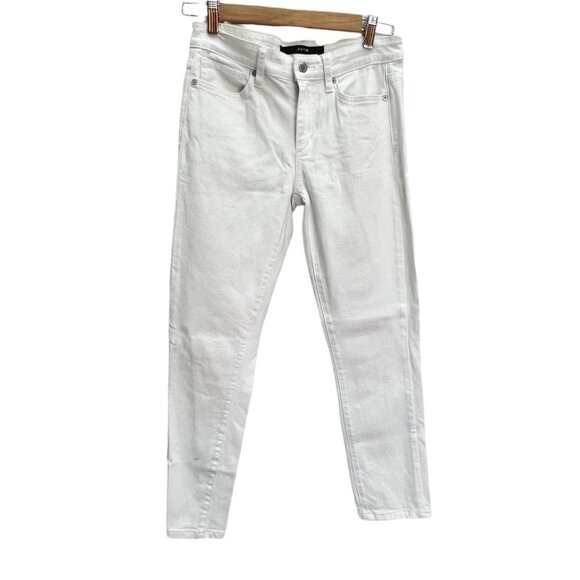 JOE'S Jeans Cropped White Straight Leg Jeans Size 26 - Picture 2 of 7
